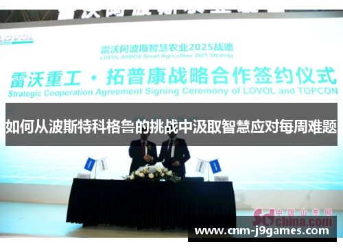 如何从波斯特科格鲁的挑战中汲取智慧应对每周难题